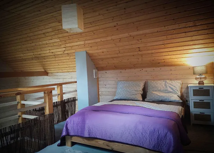 Semesterbostad Scandinavian-style House Borkowo (Kartuzy)